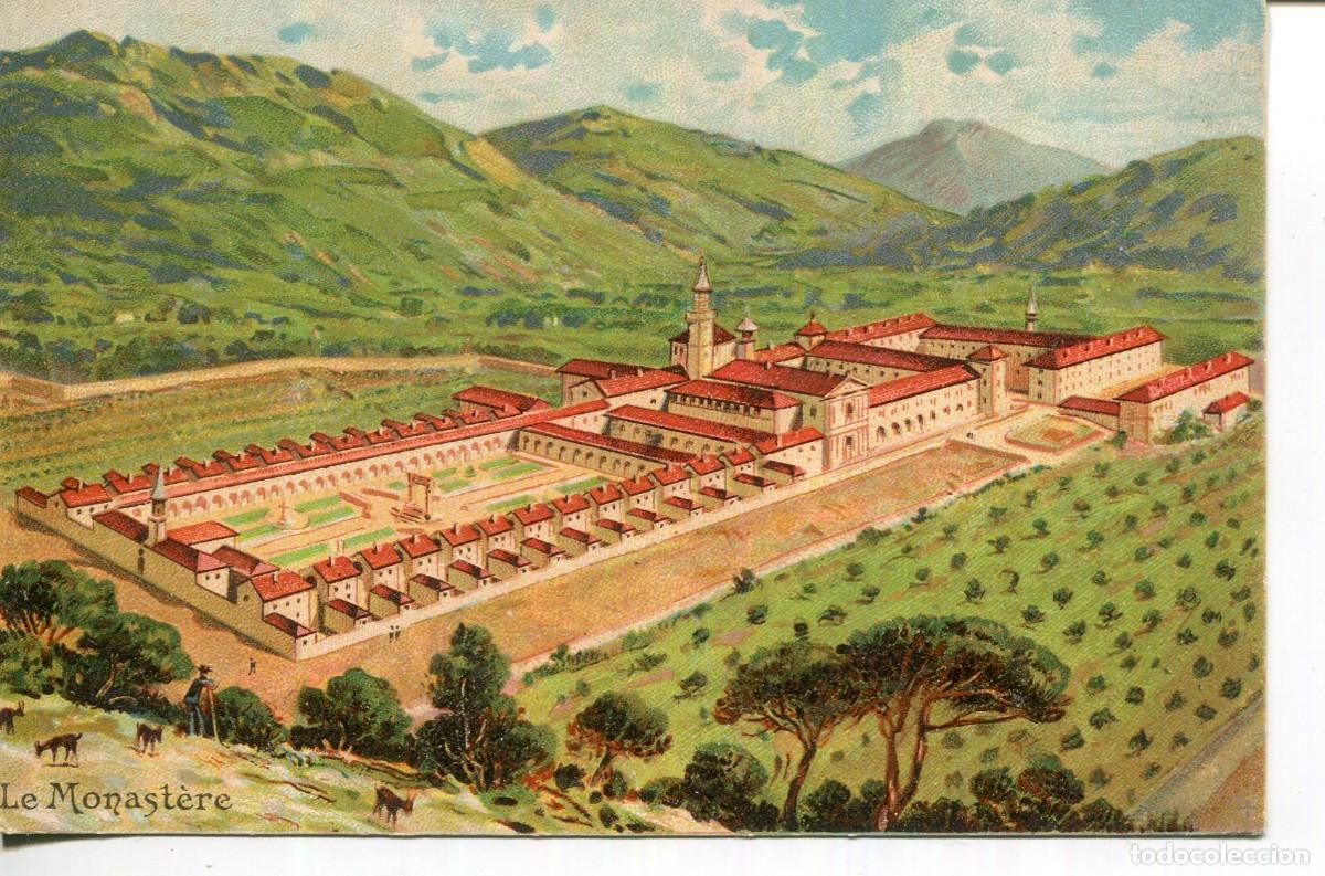 Postales: CHARTREUSE-EL MONASTERIO- PUBLICIDAD - Foto 1
