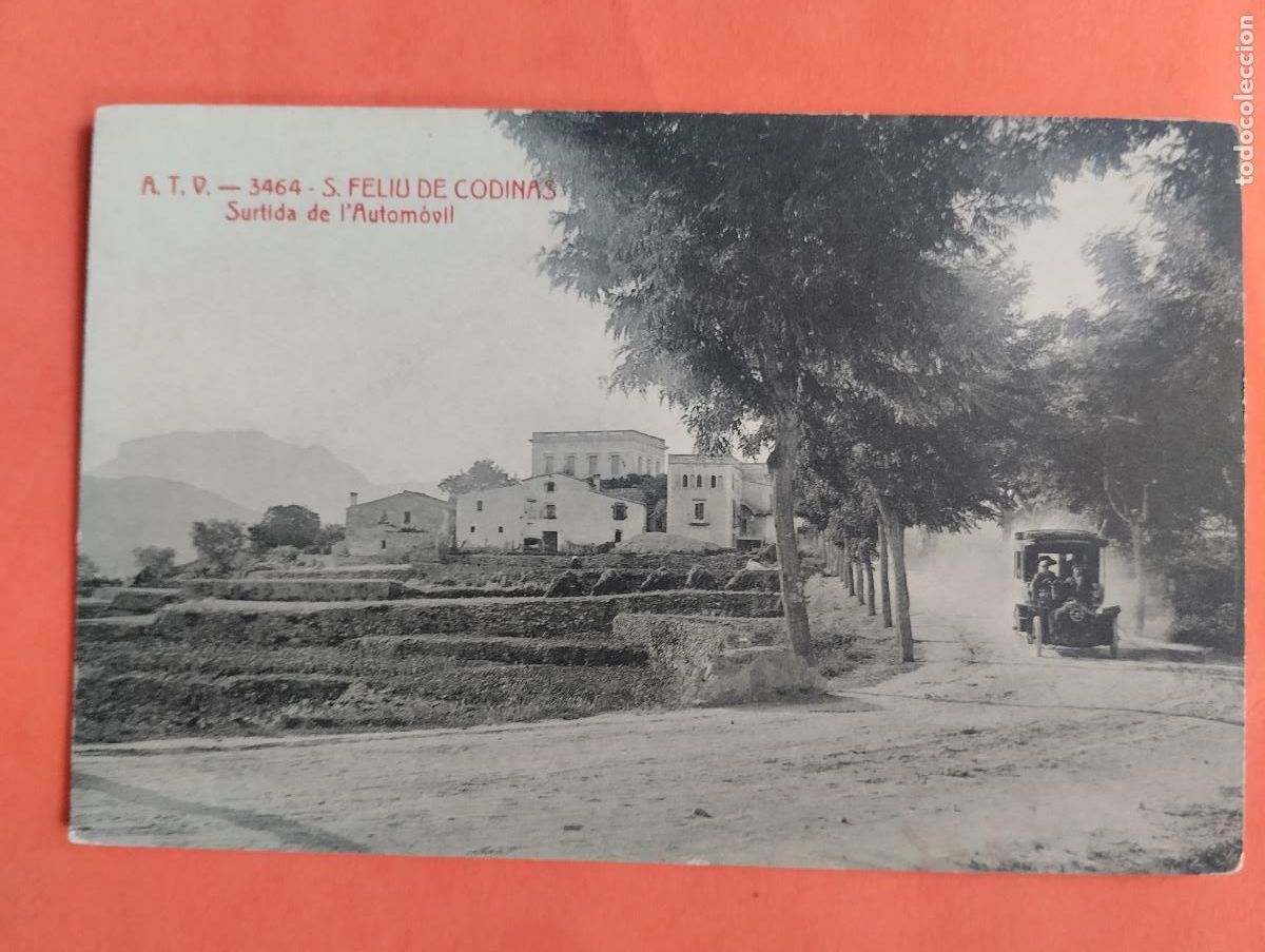 Postales: S. FELIU DECODINAS SURTIDA DE L'AUTOMOVIL. A.T.V. 3464