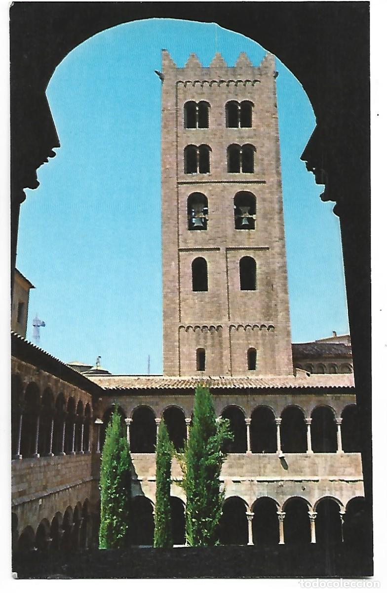 Postales: CLAUSTRES I TORRE DEL MONESTIR - CLOISTERS AND TOWER OF MANASTERY.- RIPOLL / GIRONA