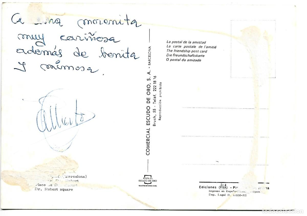 Postales: PLAZA DR. ROBERT / DR. ROBERT SQUARE.- BARCELONA - Foto 2