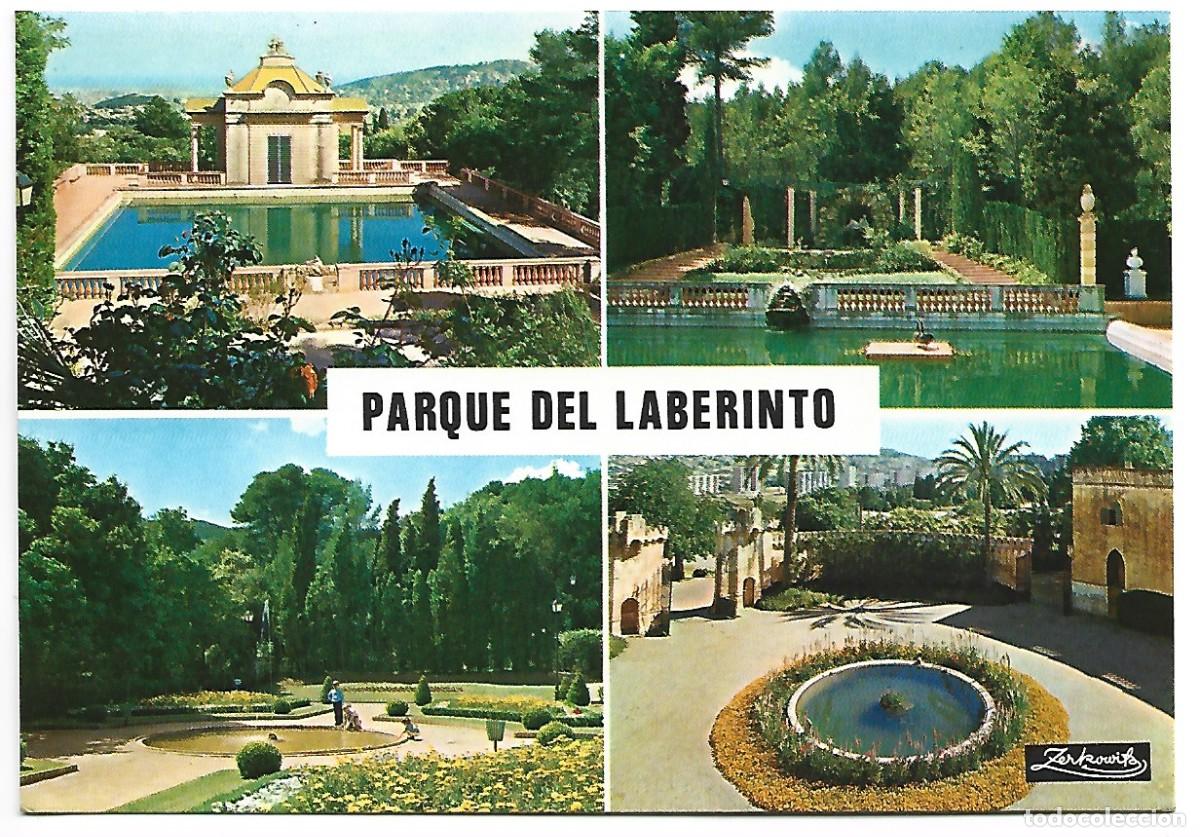 Postales: PARQUE DEL LABERINTO / LABERINTO PARK.- BARCELONA - Foto 1