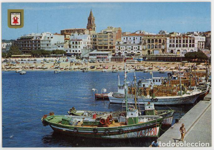 Postkarten: m011025 palamos vista parcial y puerto 1977 escudo de oro n&ordm;61 sc