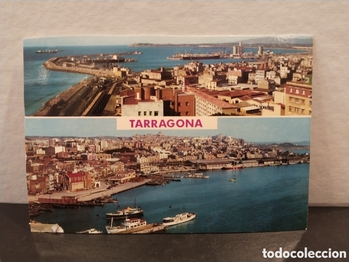 Cartoline: Postal de Tarragona. Puerto y vista general