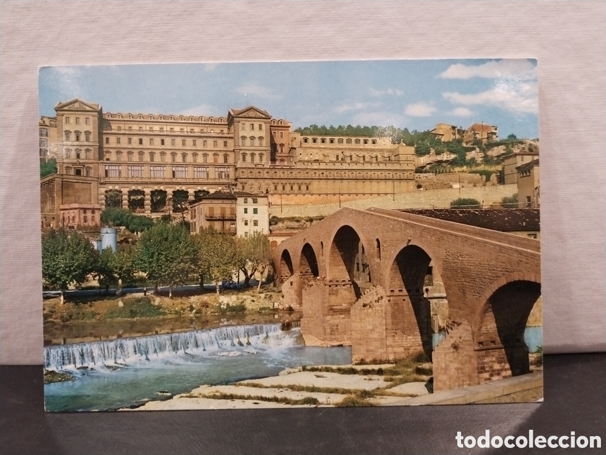 Cartoline: Postal de Manresa. Santa Cueva i Puente Viejo