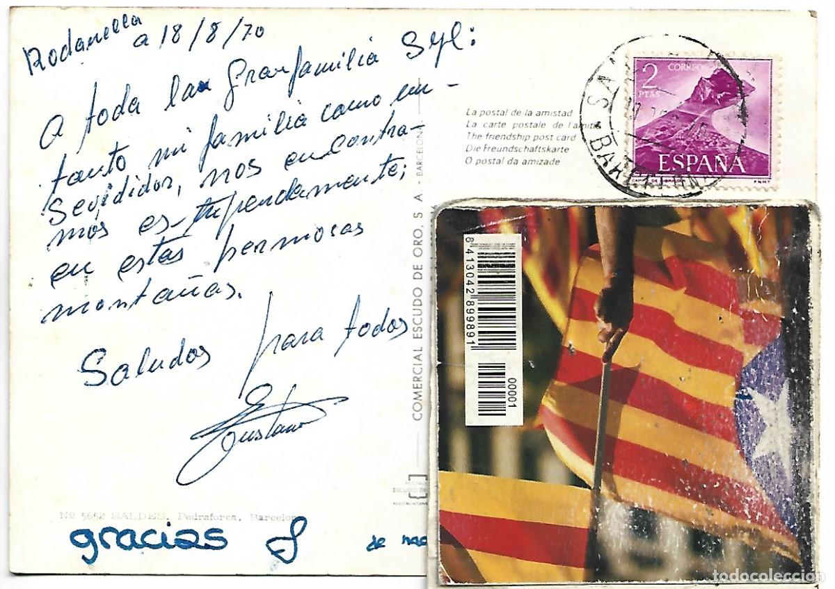 Postales: &rdquo; PEDRAFORCA &rdquo;.- SALDES / BARCELONA - Foto 2