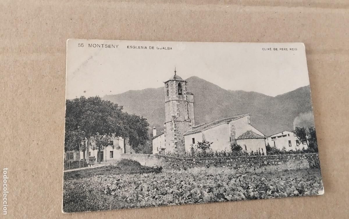 Postales: GUALBA , POSTAL ANTIGUA , BLANCO Y NEGRO - Foto 2