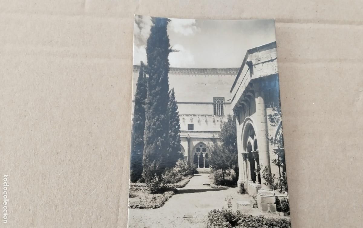 Postales: POBLET , POSTAL ANTIGUA , BLANCO Y NEGRO - Foto 2