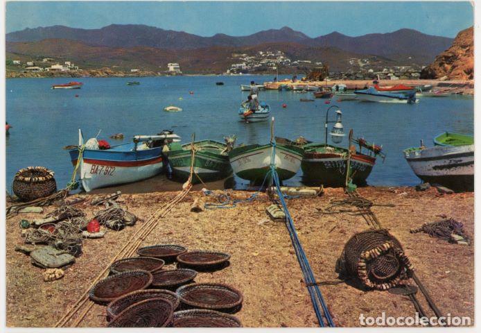 Postcards: m011038 Llan&ccedil;a Detalle Del Puerto 1966 Bergas N&ordm;4 sc