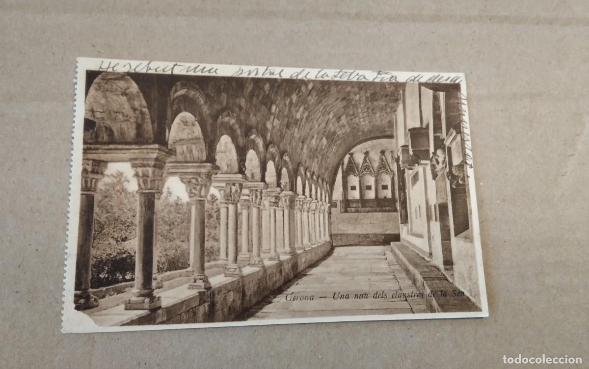 Postales: GIRONA , POSTAL ANTIGUA , BLANCO Y NEGRO - Foto 1
