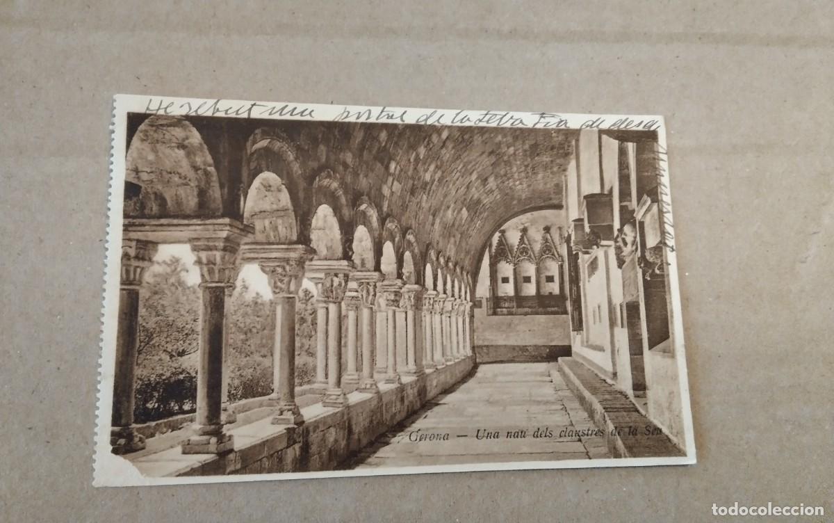 Postales: GIRONA , POSTAL ANTIGUA , BLANCO Y NEGRO - Foto 2