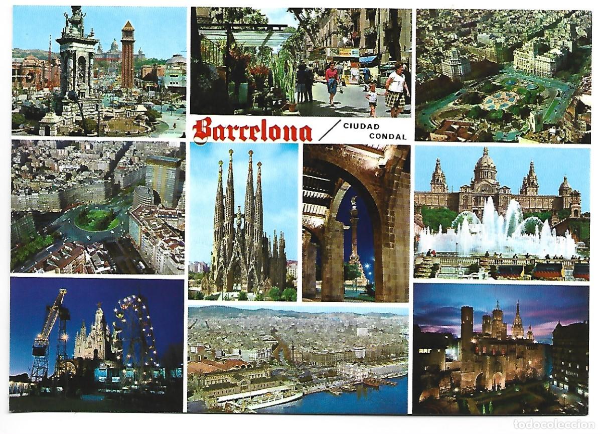 Postales: &rdquo; CIUDAD CONDAL &rdquo;.- BARCELONA - Foto 1