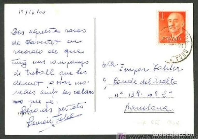 Postales: Tavertet. *Tavertet* Ed. Fiter. Circulada 1966. - Foto 2