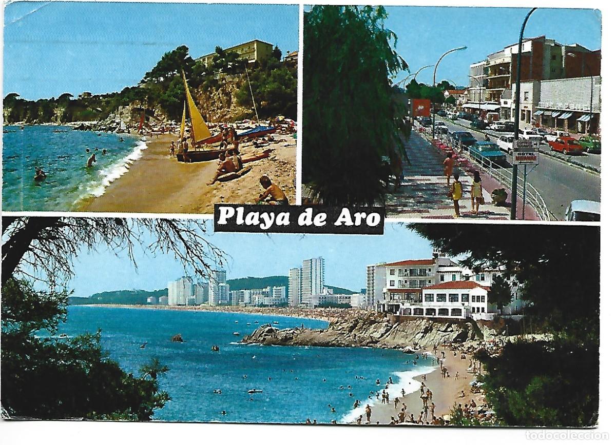 Postales: COSTA BRAVA.- PLAYA DE ARO / GIRONA - Foto 1