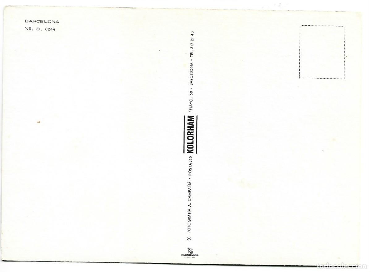 Postales: MULTIVISTAS DE BARCELONA - Foto 2
