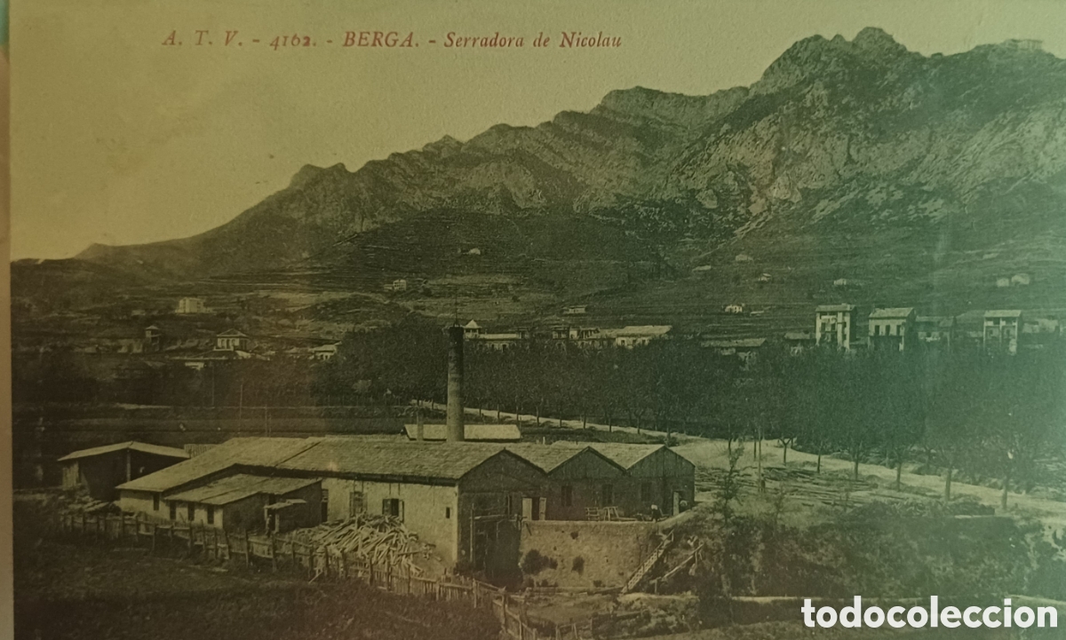 Postales: BERGA POSTAL SERRADORA NICOLAU - Foto 1