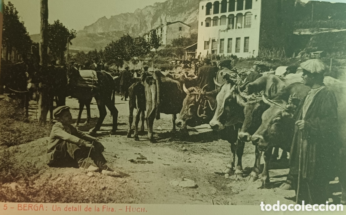 Postales: BERGA POSTAL LA FIRA - Foto 1