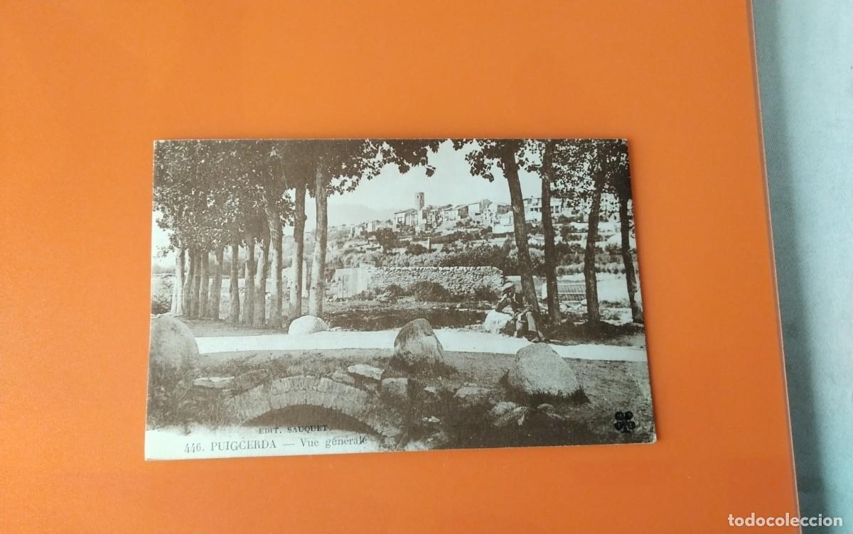 Postales: PUIGCERDA , POSTAL ANTIGUA , BLANCO Y NEGRO - Foto 2