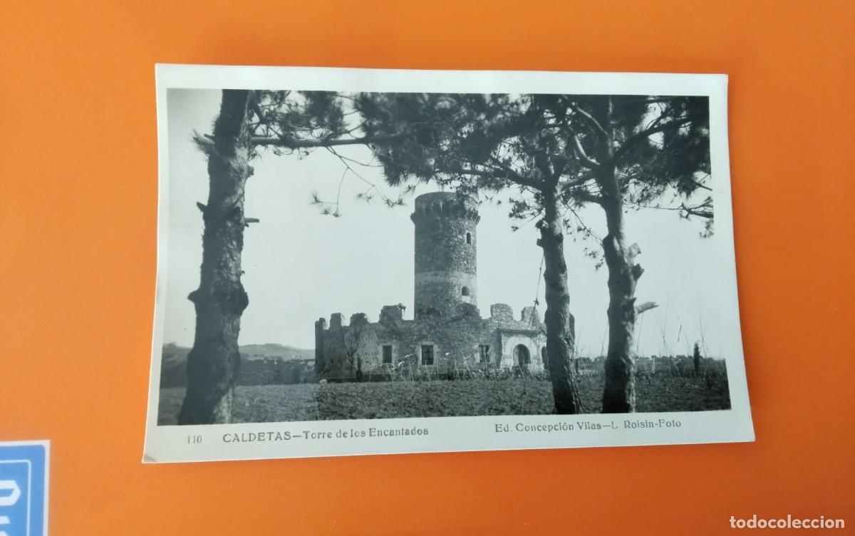Postales: CALDETAS , POSTAL ANTIGUA , BLANCO Y NEGRO - Foto 1