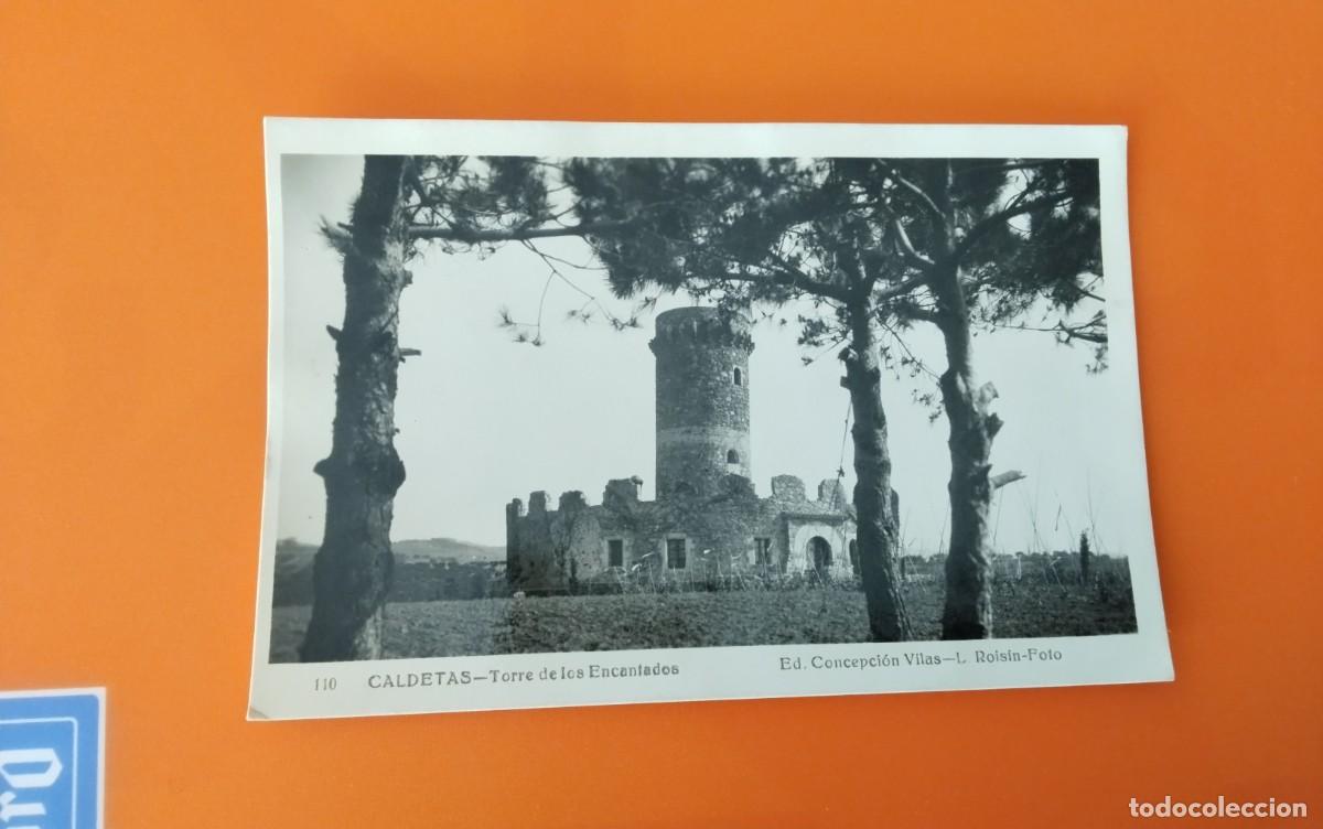 Postales: CALDETAS , POSTAL ANTIGUA , BLANCO Y NEGRO - Foto 2