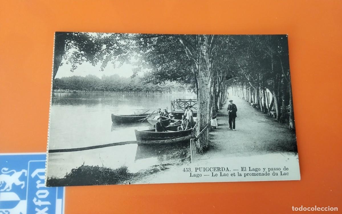 Postales: PUIGCERDA , POSTAL ANTIGUA , BLANCO Y NEGRO - Foto 2