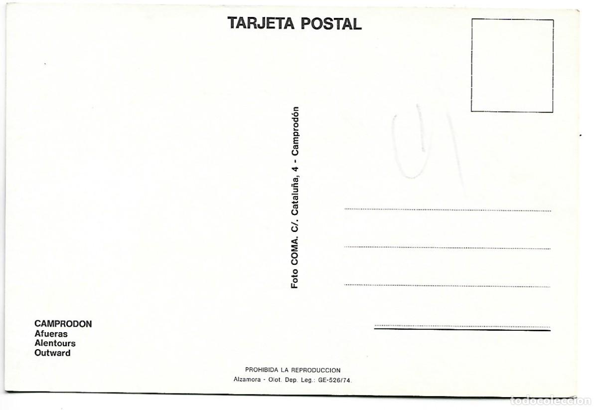 Postales: AFUERAS - OUTWARD.- CAMPRODON - Foto 2
