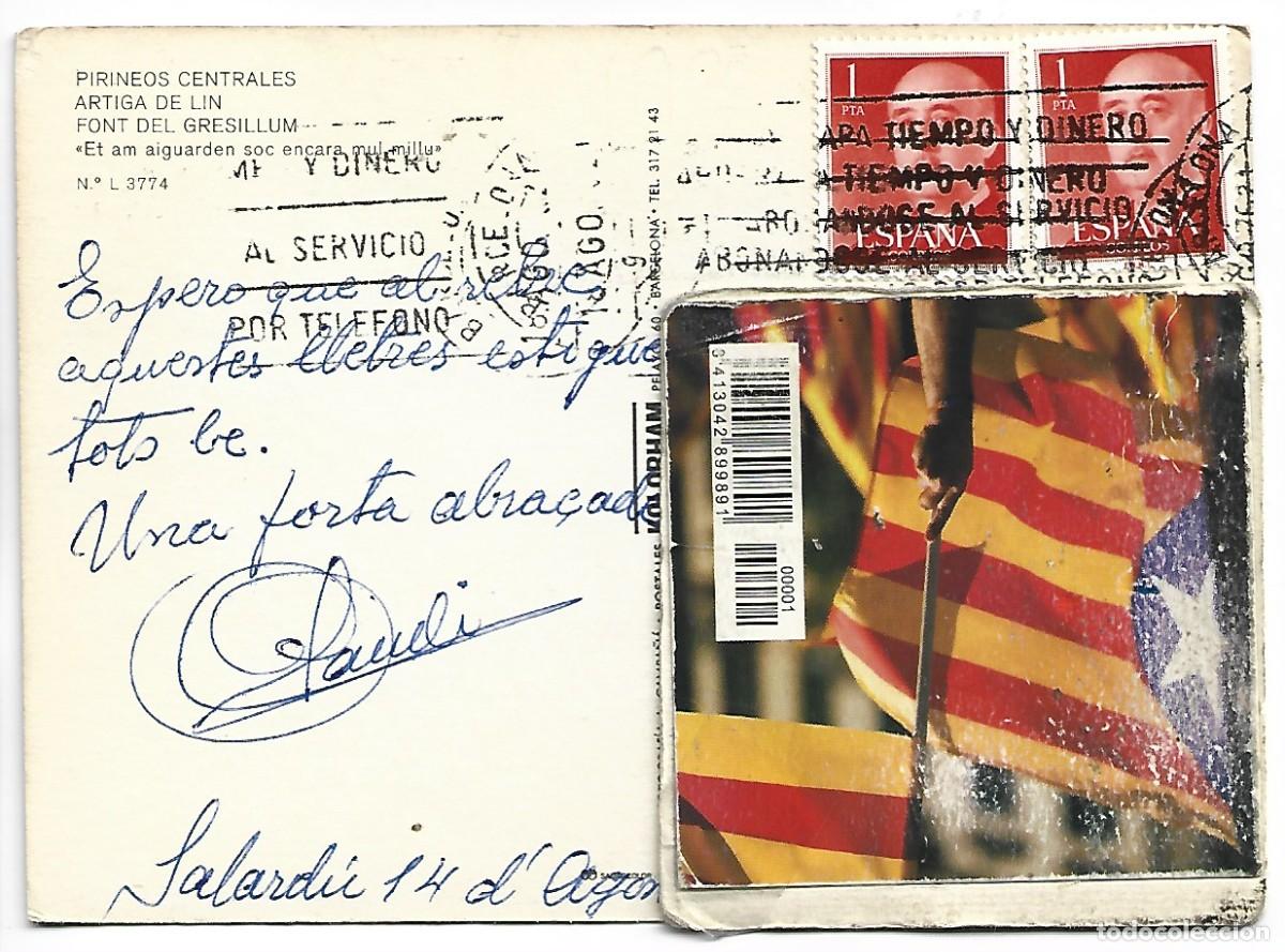 Postales: &rdquo; FONT DEL GRESILLUM &rdquo;.- ARTIGA DE LIN / LLEIDA - Foto 2