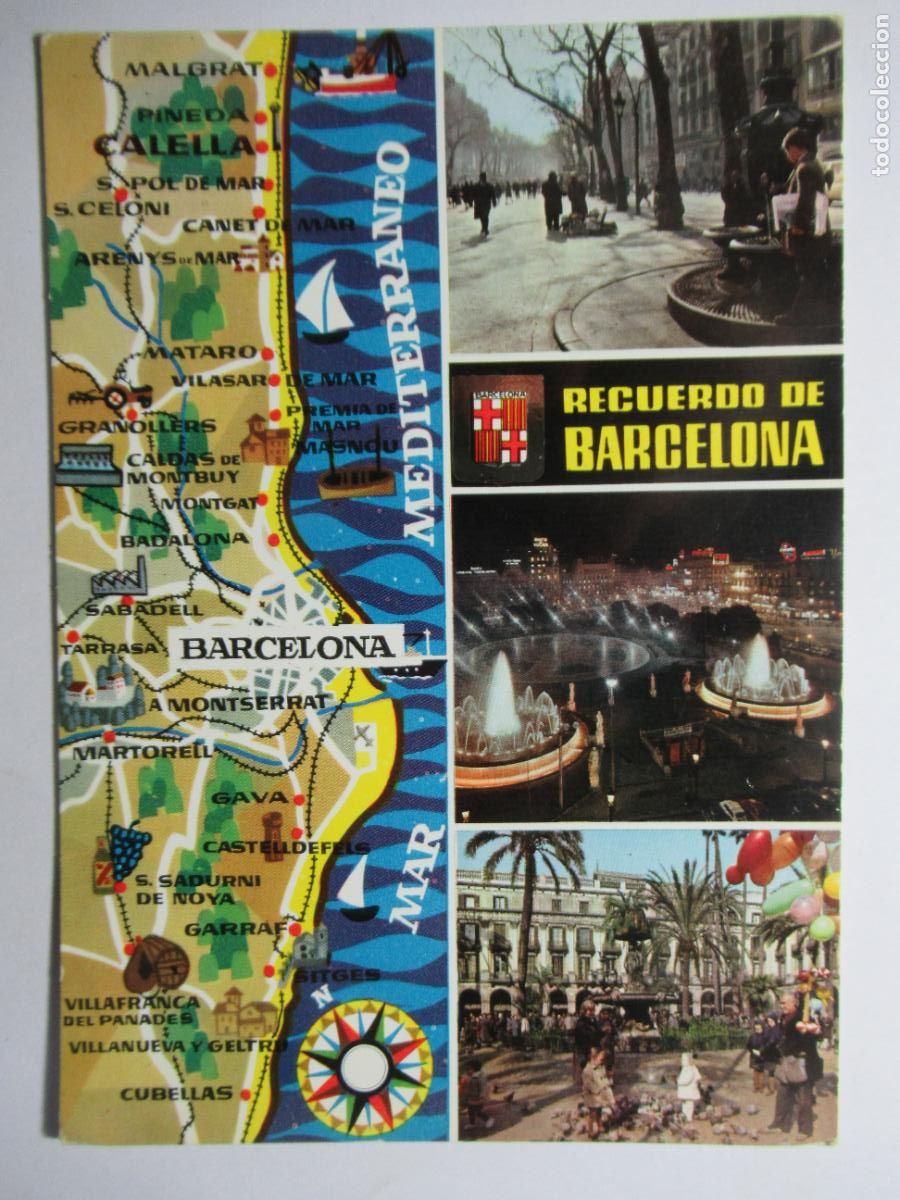 Postales: Barcelona - Varios aspectos - Foto 1