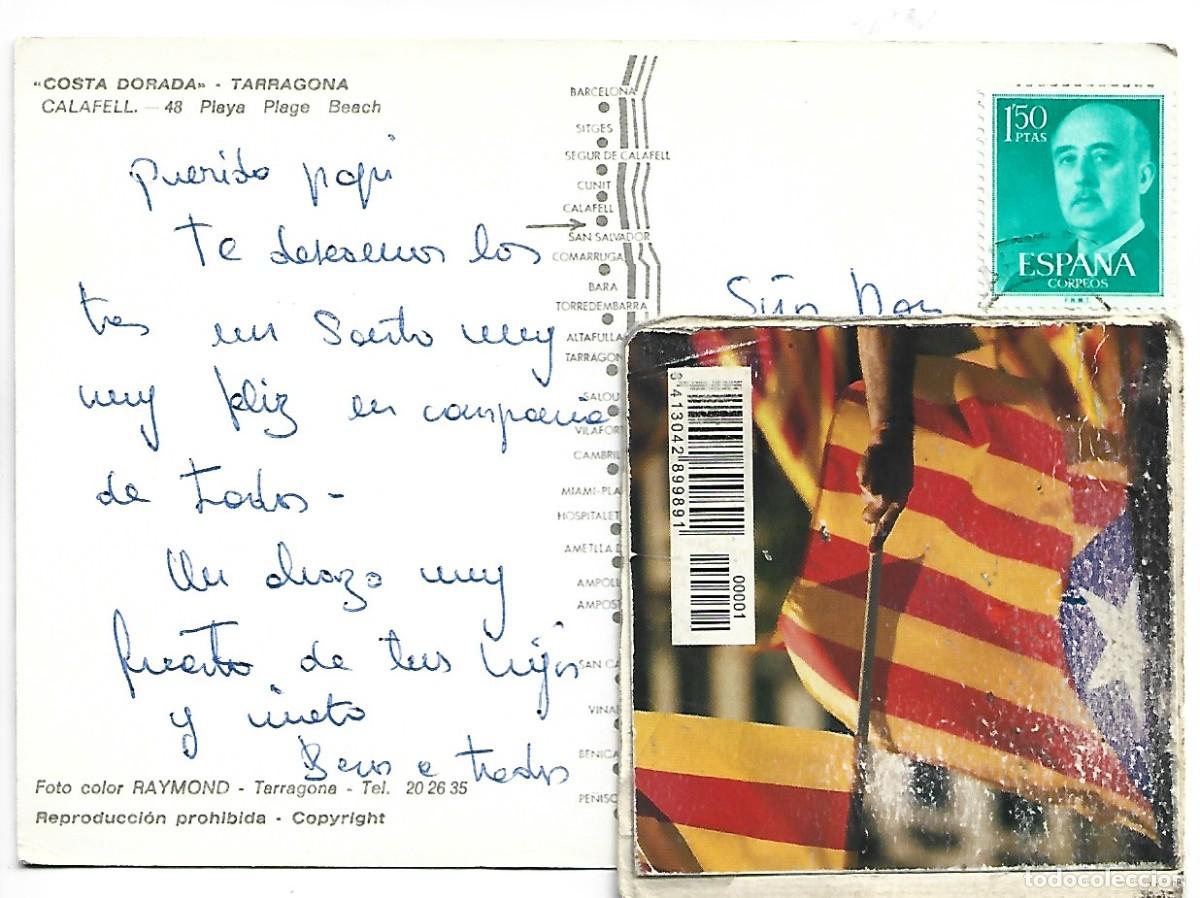Postales: PLAYA / BEACH.- CALAFELL - TARRAGONA - Foto 2