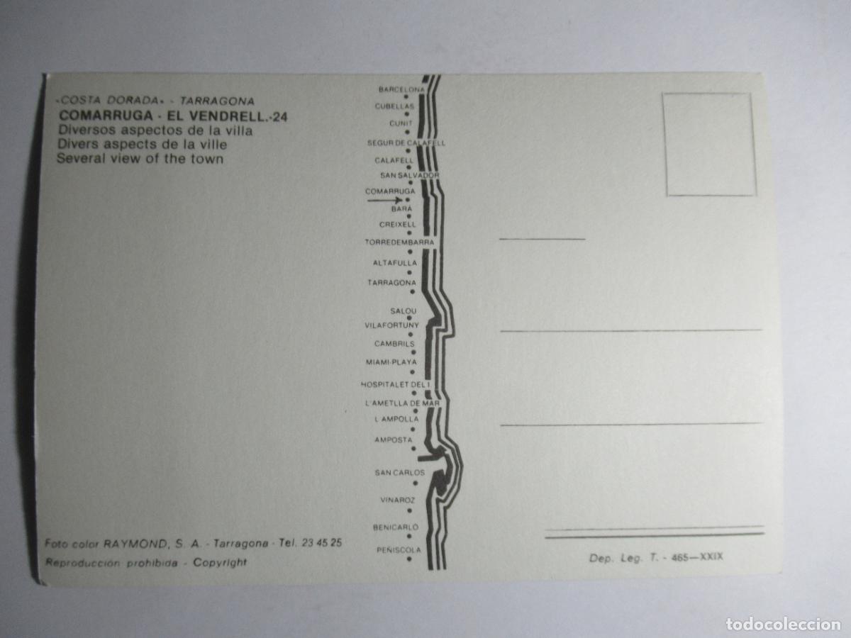 Postales: Comarruga / El Vendrell - (Tarragona) - Diversos aspectos - Foto 2