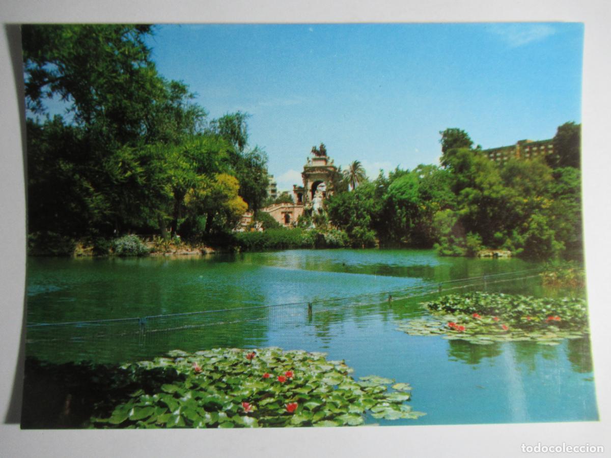 Postales: Barcelona - Estanque del Parque de la Ciudadela - Foto 1