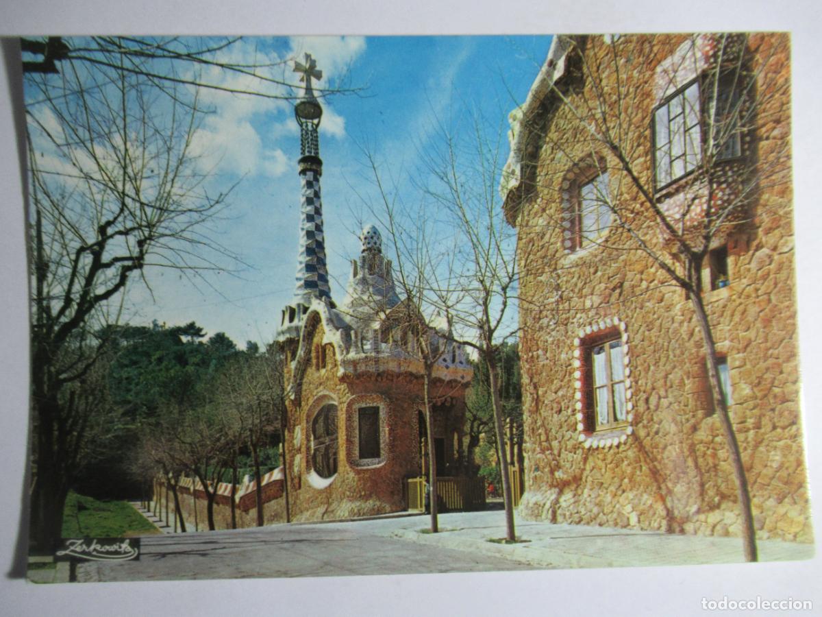 Postales: Barcelona - Parque G&uuml;ell. Entrada - Foto 1