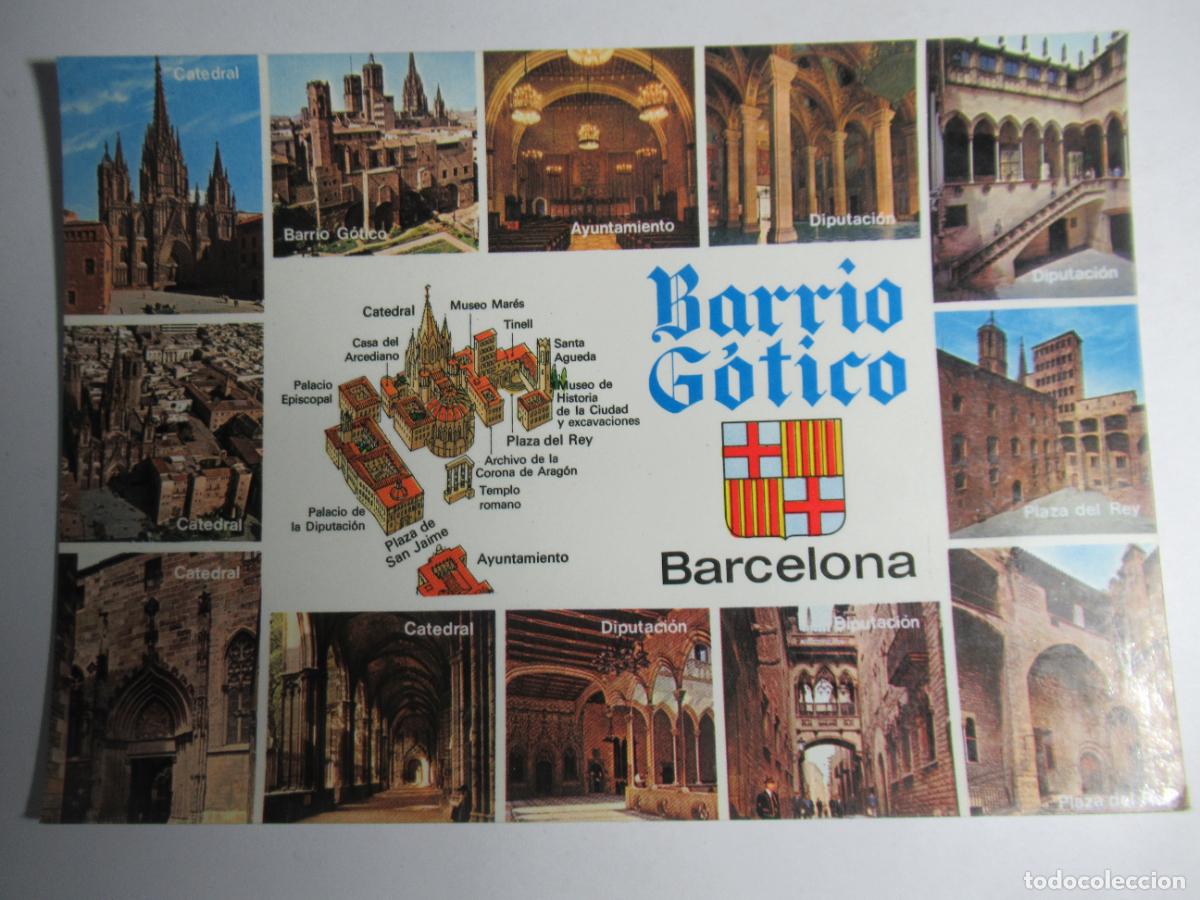Postales: Barcelona - Barrio G&oacute;tico - Foto 1