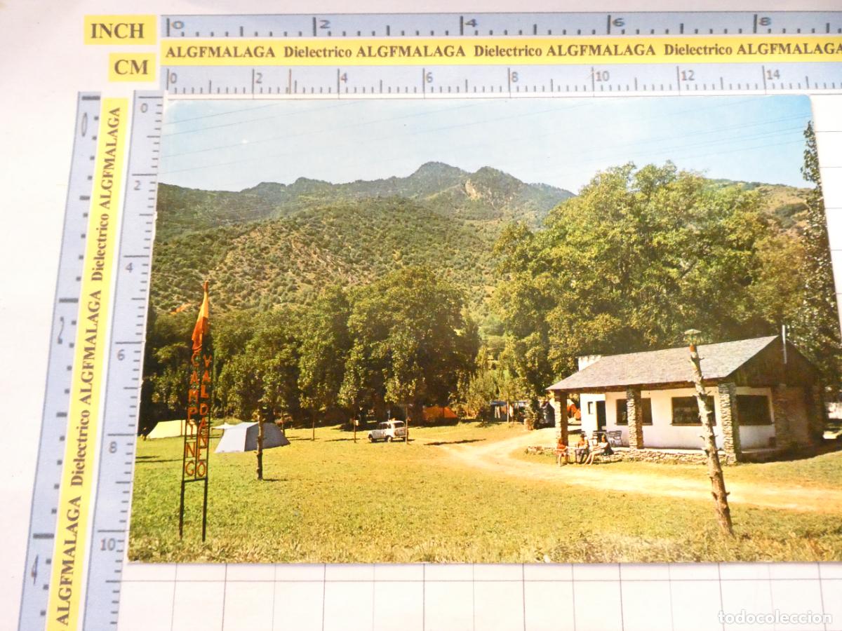 Postkarten: POSTAL DE L&Eacute;RIDA. A&Ntilde;O 1968. CAMPING VALL DE ANEU LA GUINGUETA 2170 ARRIBAS 2936