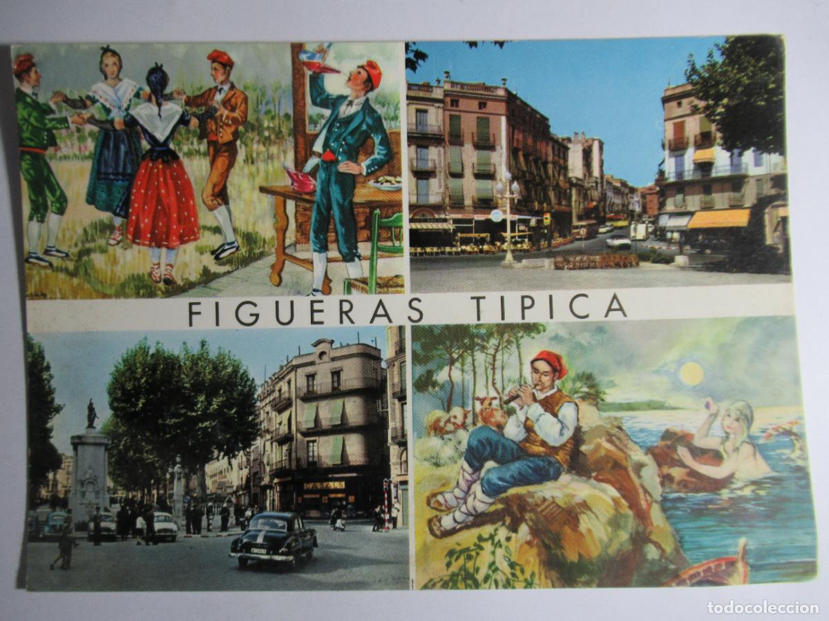 Postales: Figueras T&iacute;pica - escrita - Foto 1