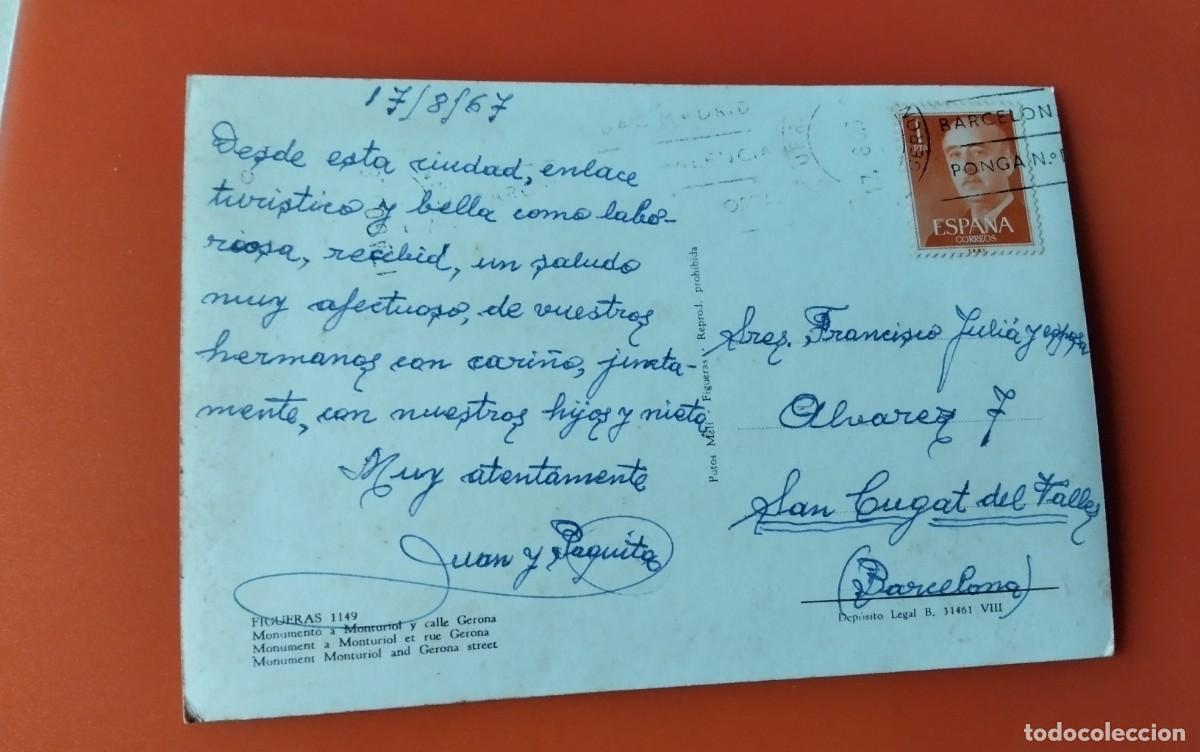 Postales: FIGUERAS , POSTAL ANTIGUA - Foto 3