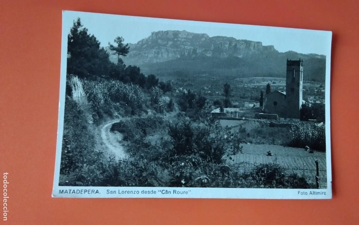 Postales: MATADEPERA , POSTAL ANTIGUA , BLANCO Y NEGRO - Foto 1
