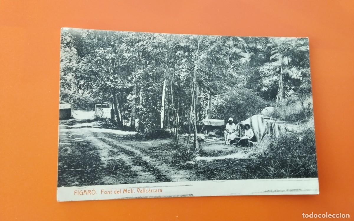 Postales: FIGARO, POSTAL ANTIGUA , BLANCO Y NEGRO - Foto 1