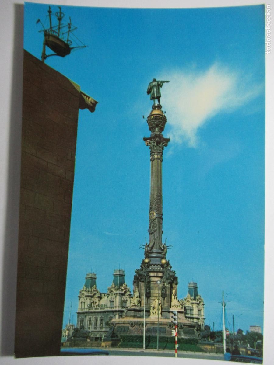 Postales: Barcelona - Monumento a Col&oacute;n - Foto 1
