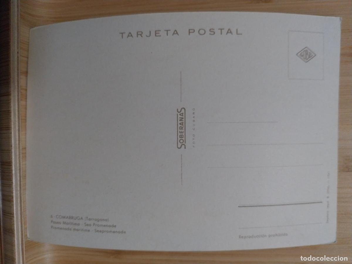 Postales: COMARRUGA PASEO MARITIMO ED SOBERANAS 4 SC ORIGINAL ANIMADA - Foto 3