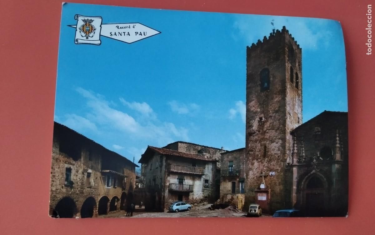 Postales: SANTA PAU , POSTAL ANTIGUA - Foto 1