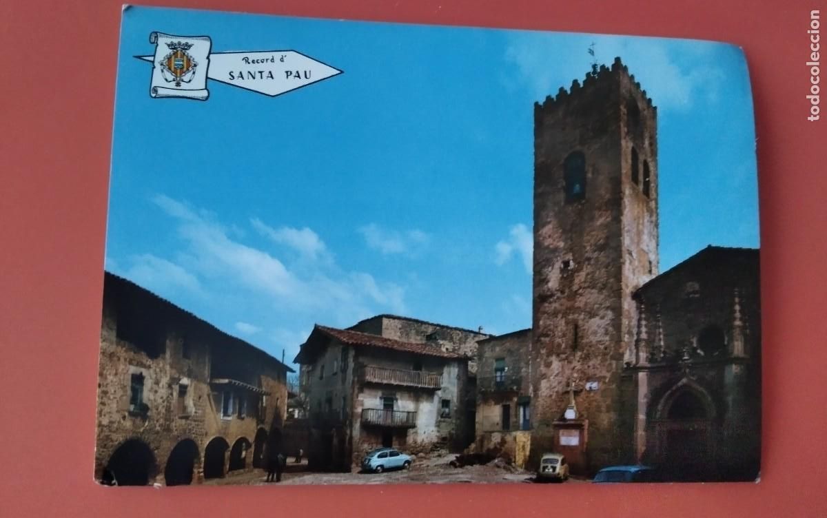 Postales: SANTA PAU , POSTAL ANTIGUA - Foto 2
