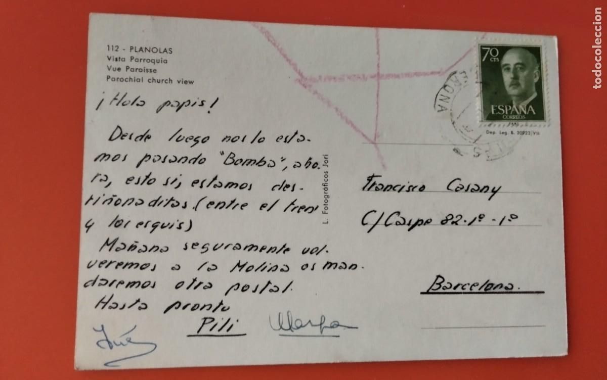 Postales: PLANOLAS , POSTAL ANTIGUA - Foto 3