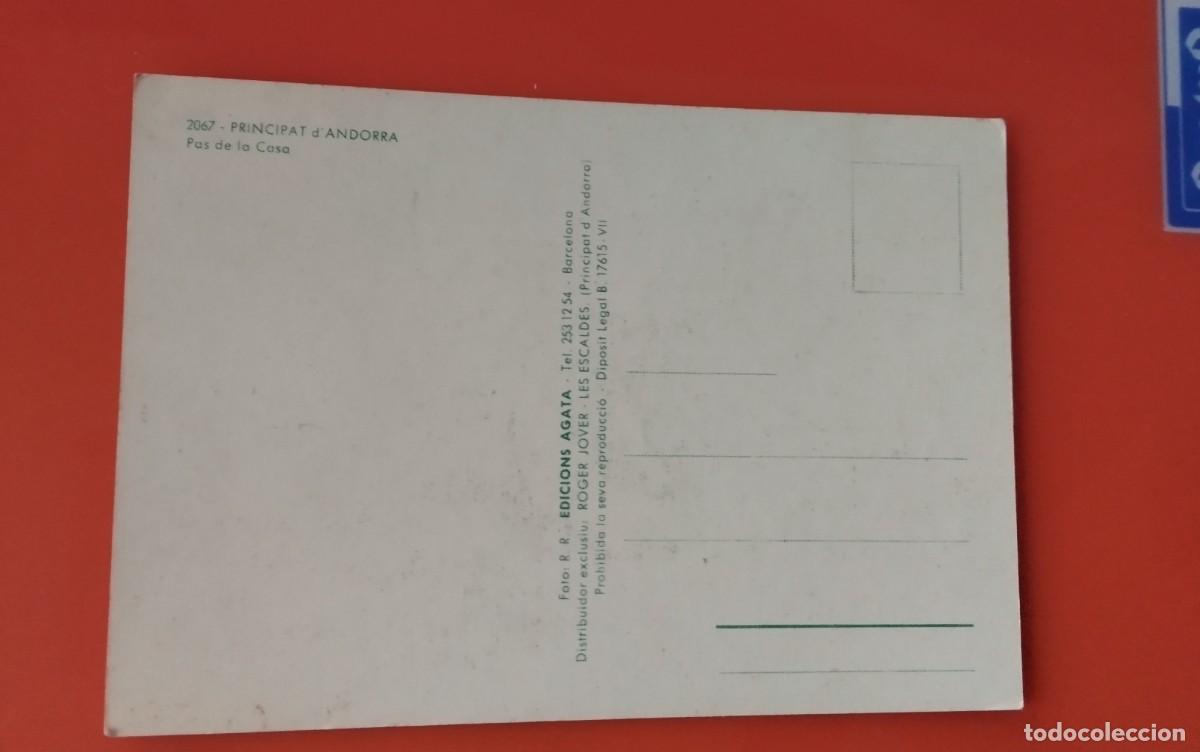 Postales: PAS DE LA CASA , POSTAL ANTIGUA - Foto 3