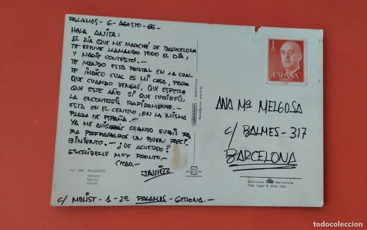 Postales: PALAMOS , POSTAL ANTIGUA - Foto 3