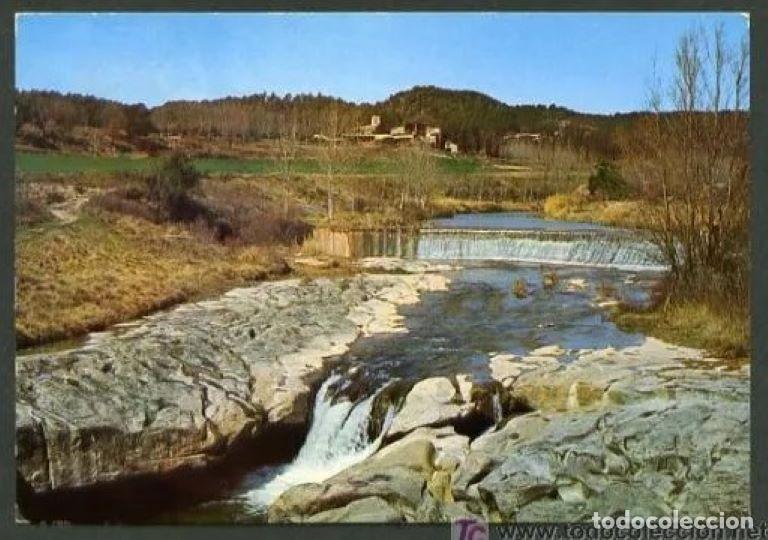 Postkarten: El Llu&ccedil;anes. Riera de Merl&egrave;s. Anoia.  Edc. R. Boladeres. Circulada