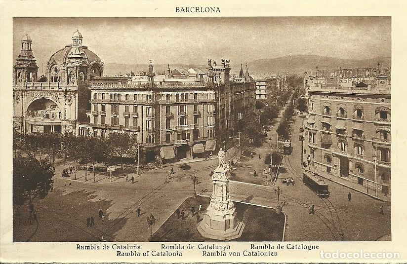 Postales: Barcelona - Rambla de Cataluna - Foto 1