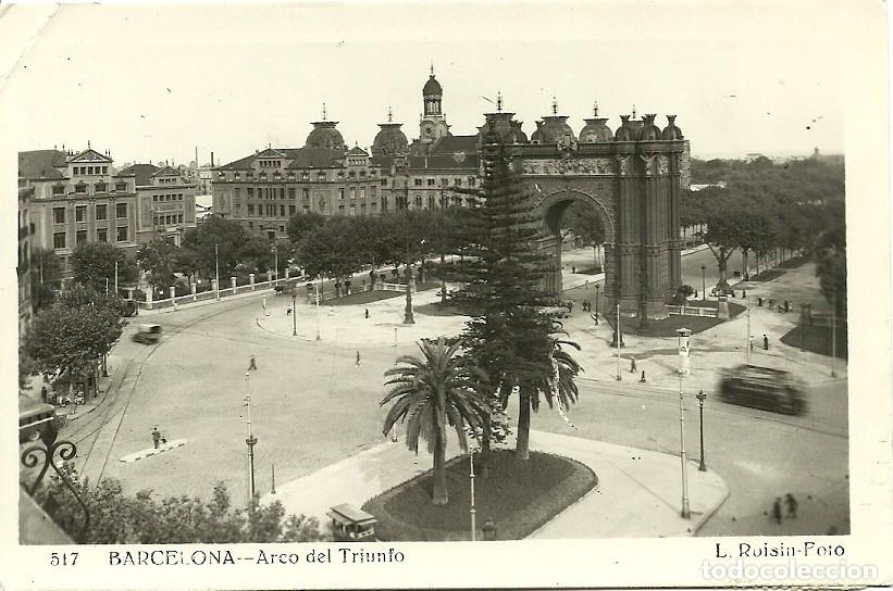 Postales: Barcelona - Arco del Triunfo - Foto 1