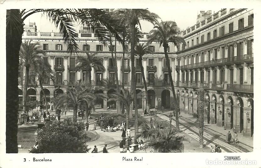 Postales: Barcelona - Plaza Real - Foto 1