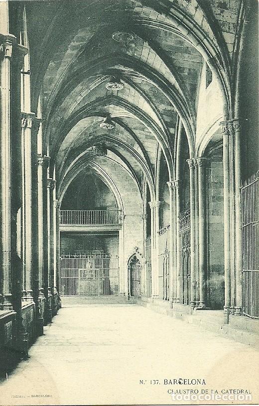 Postales: Barcelona - Claustro de la Catedral - Foto 1