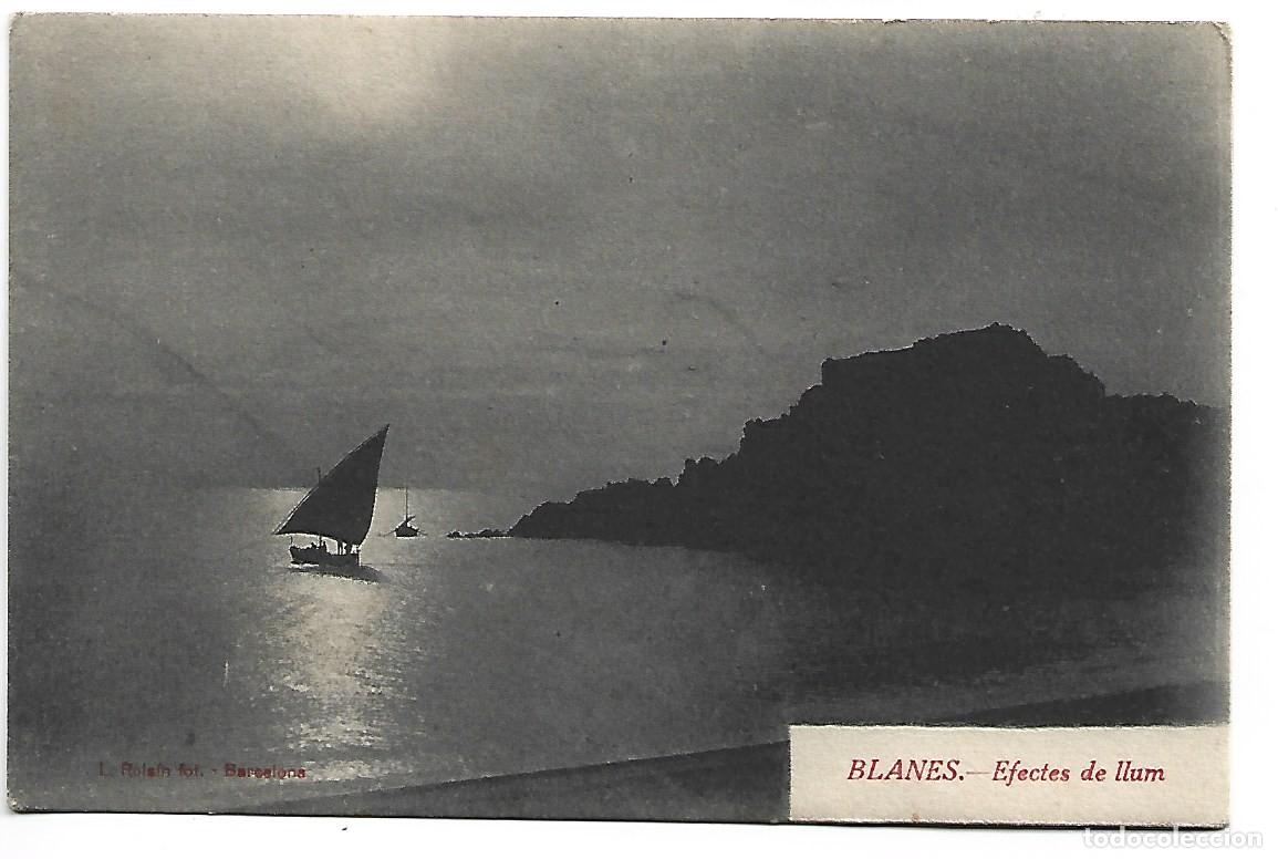 Postales: EFECTES DE LLUM.- BLANES - Foto 1